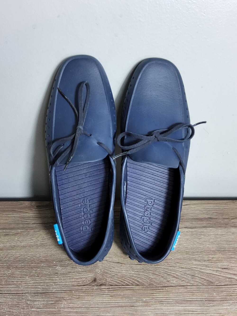 People Footwear Men's Navy Blue Slip On Boat Shoes Loafers M7 - Picture 4 of 10